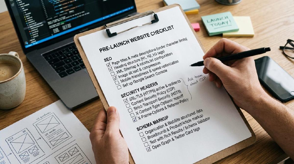 Why a Website Checklist Will Save You From So Many Headaches
